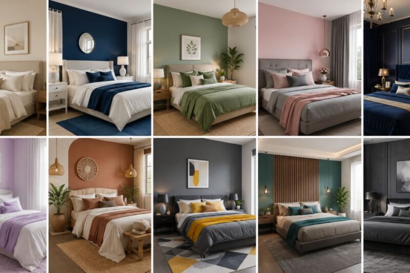 Best Bedroom Wall Colour Combinations