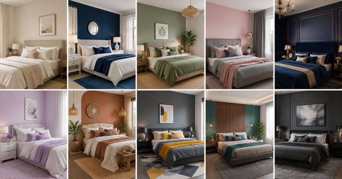 Best Bedroom Wall Colour Combinations