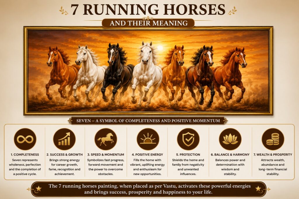 7 running horses and their meanings