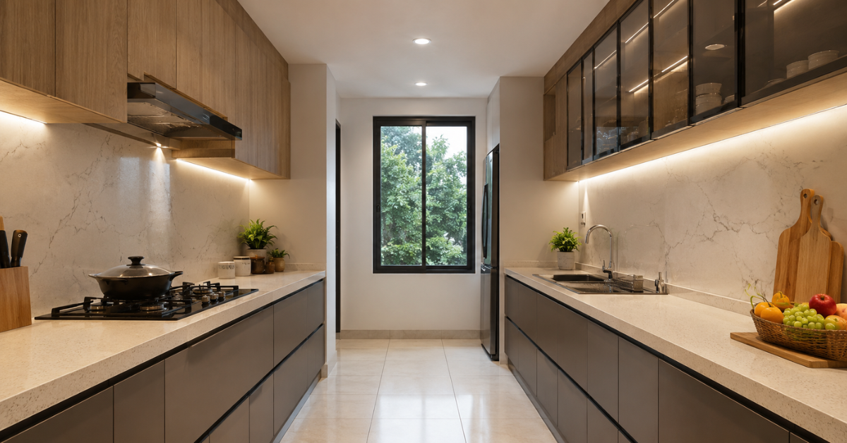 Parallel Kitchen Design Ideas