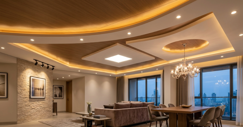 Types of False Ceiling lights