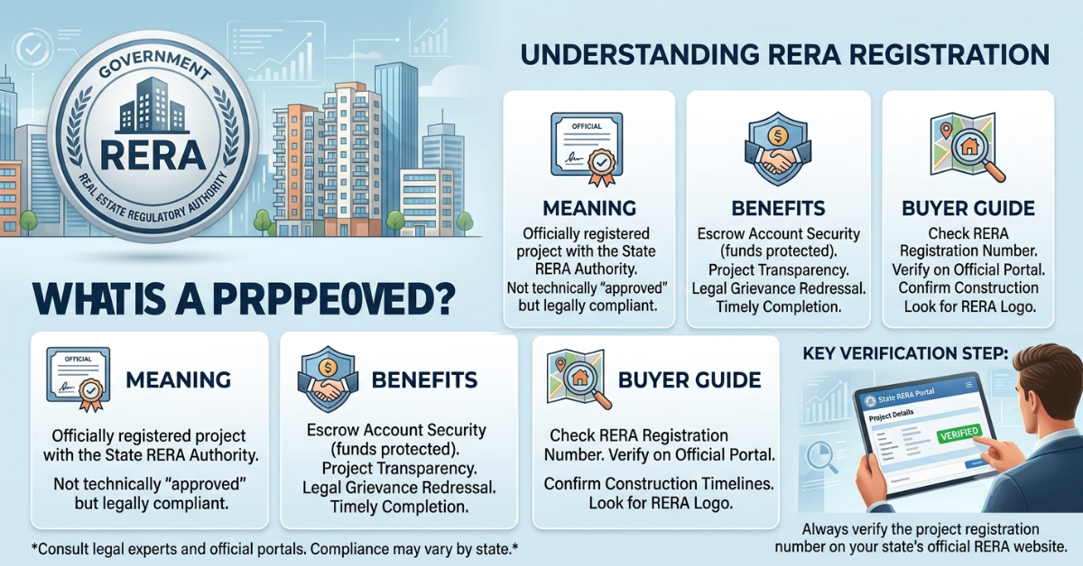 What is rera approved