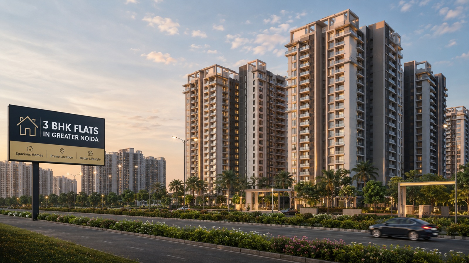3 bhk flats in Greater Noida