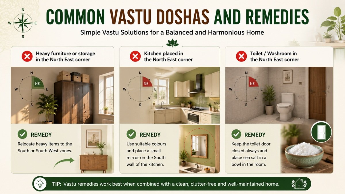 Common vastu doshas and remedies