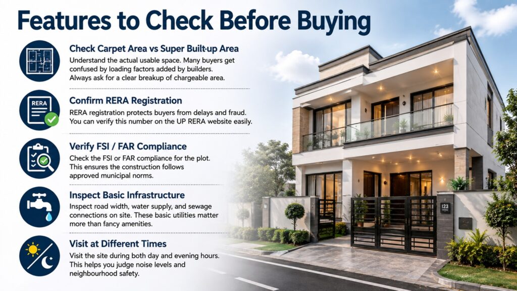Features to check while buying Duplex house