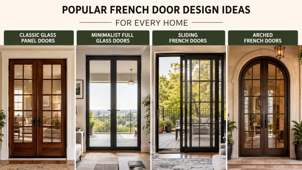 Popular French Door Design Ideas