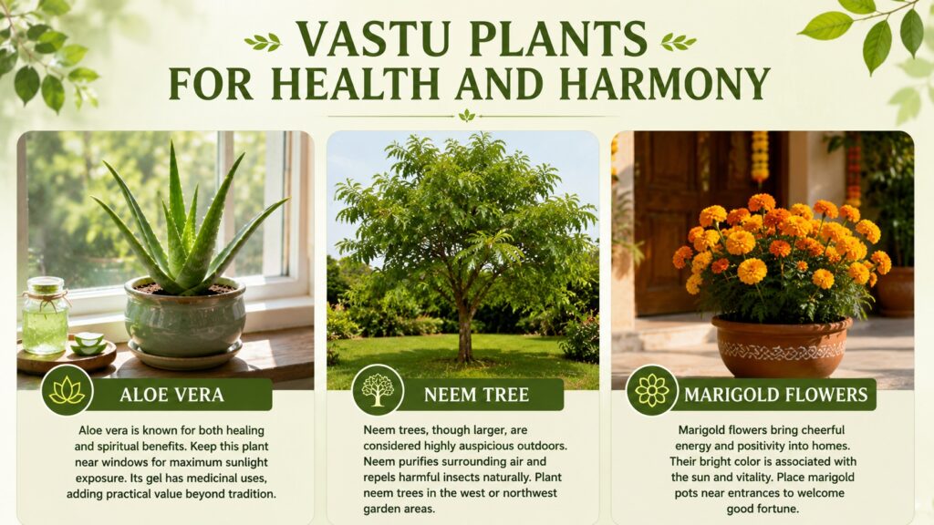 Vastu plants for health and harmony