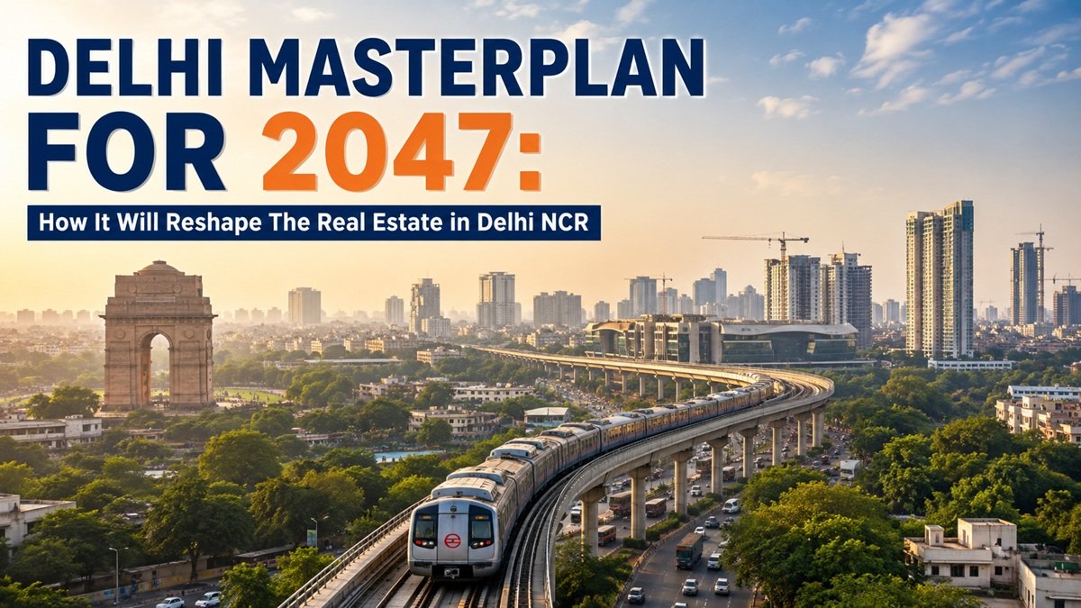delhi master plan for 2047 and real estate
