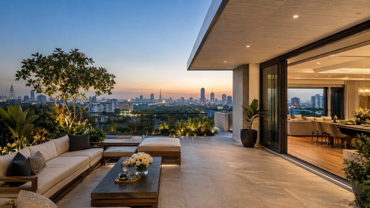 penthouses in delhi