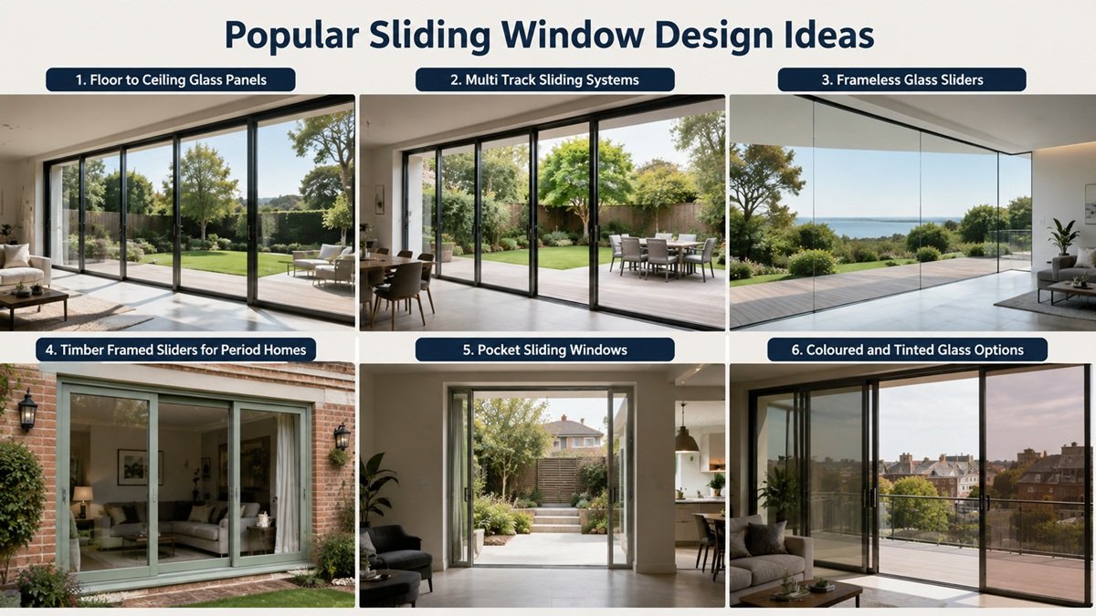 popular sliding window design ideas