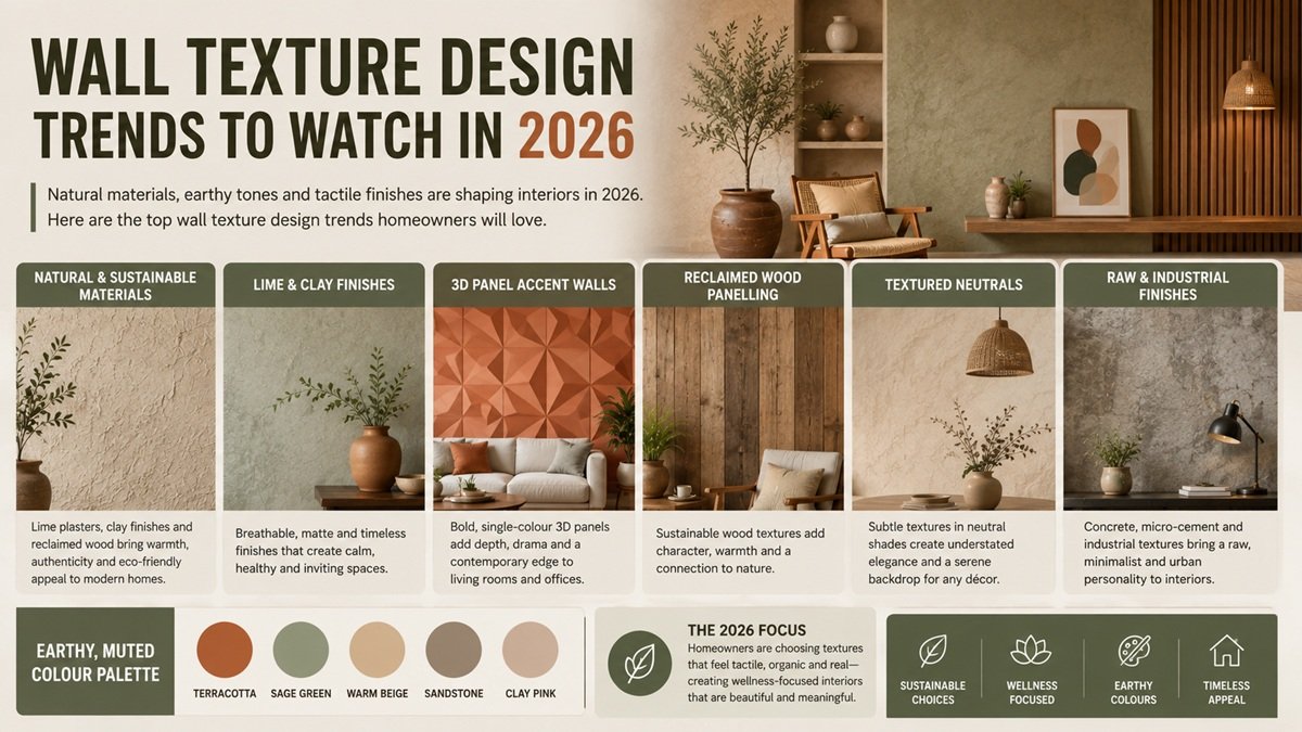 wall texture design trends 2026