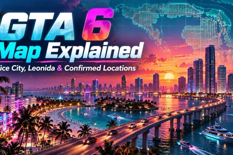 GTA 6 Map Explained: Vice City, Leonida & Confirmed Locations