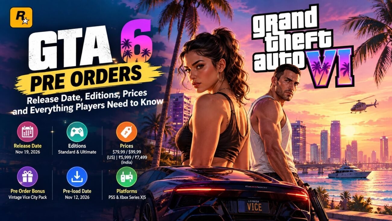 GTA Pre Orders Information
