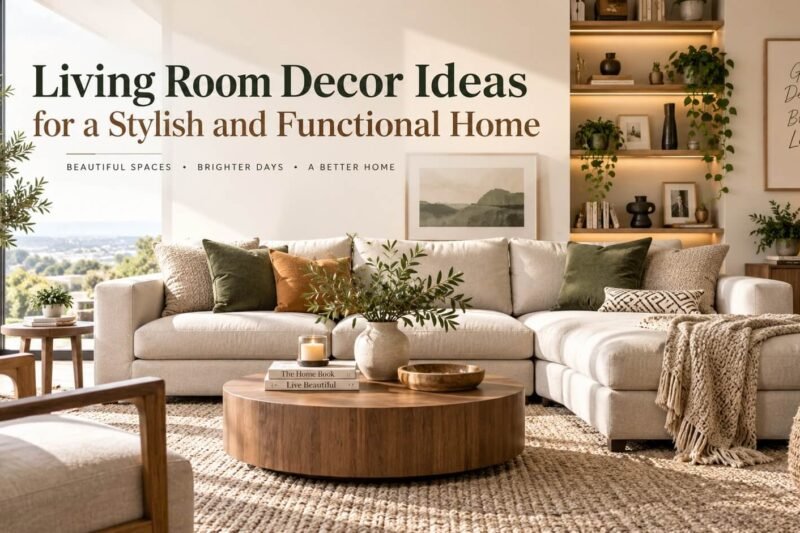 Living Room Decor Ideas for a Stylish and Functional Home