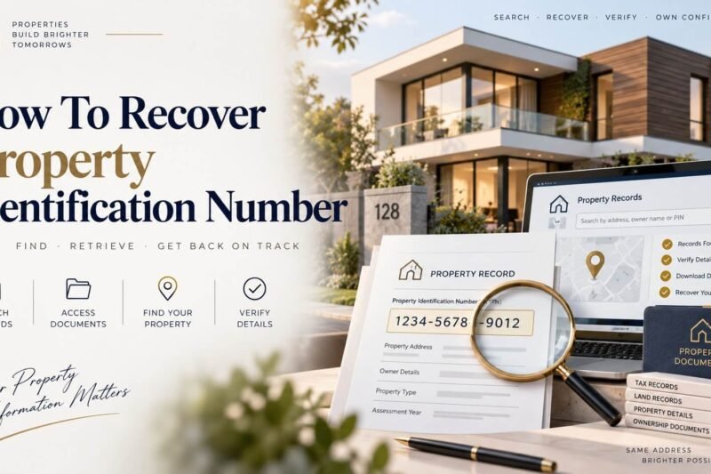 How to Recover Property Identification Number: Complete PID Guide 2026