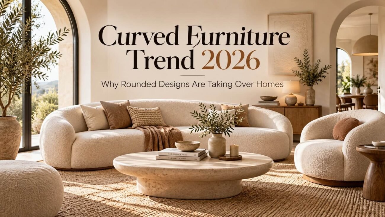 curved furniture trend