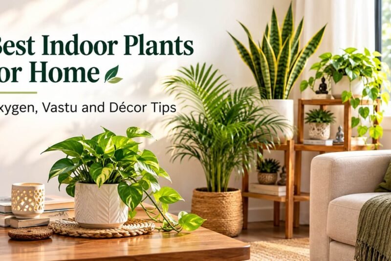 Best Indoor Plants for Home: Oxygen, Vastu and Décor Tips