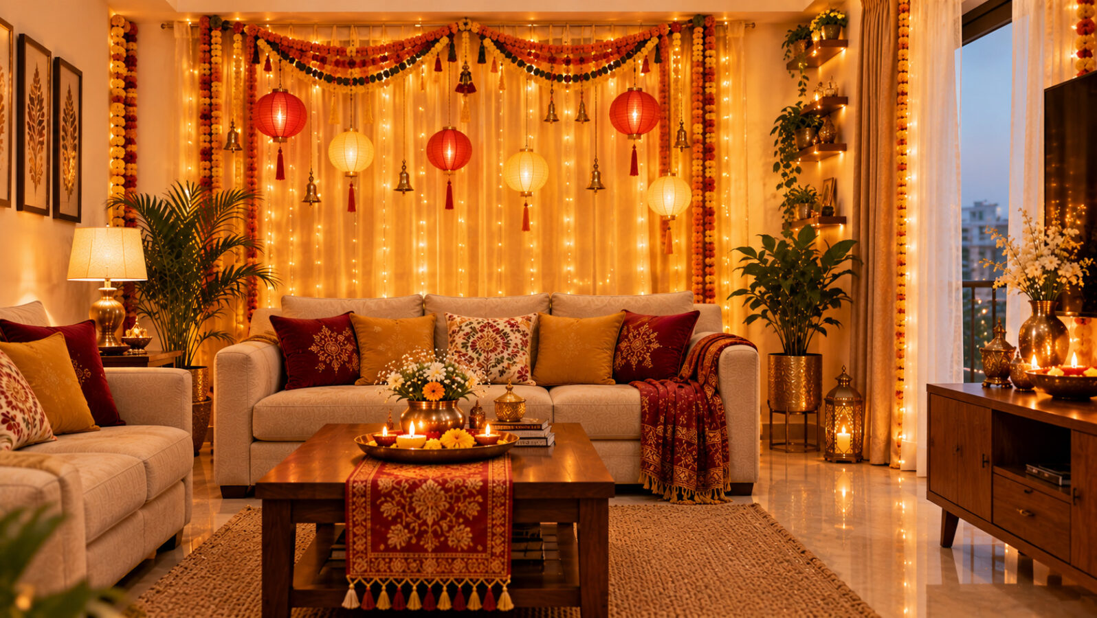 Create a Festive Wall Backdrop