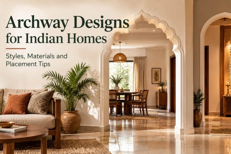Archway Designs for Indian Homes: Styles, Materials and Smart Placement