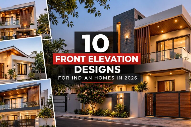 Modern Indian Front Elevation Design ideas