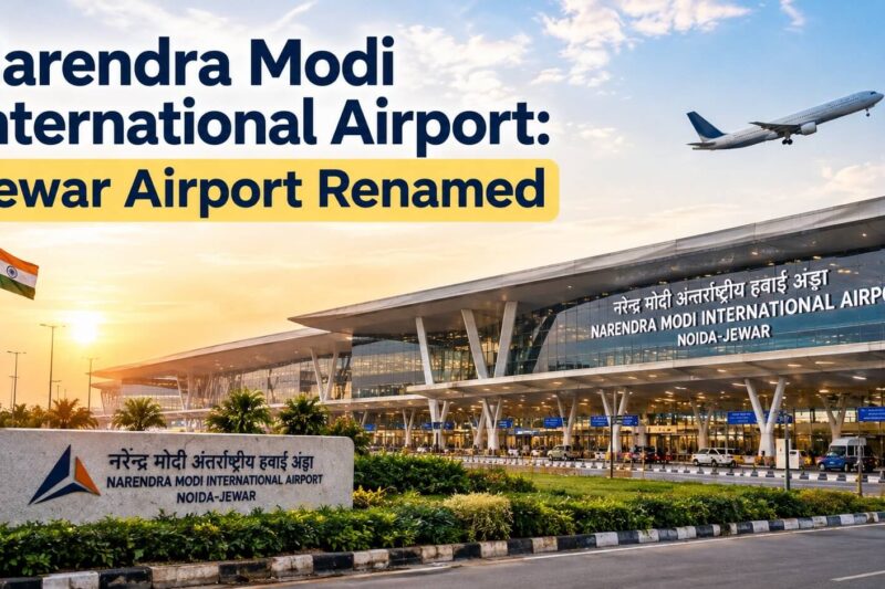 Jewar Airport Gets a New Name: What Narendra Modi International Airport Means for Noida and NCR