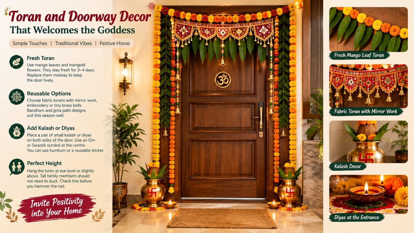 Navratri Toran and Doorway Decor