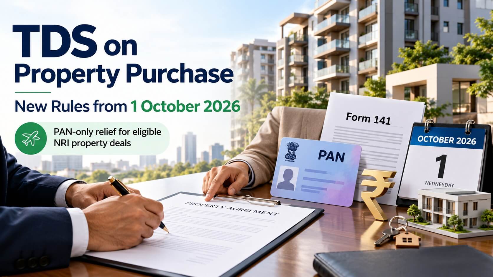 TDS on Property Purchase New Rules