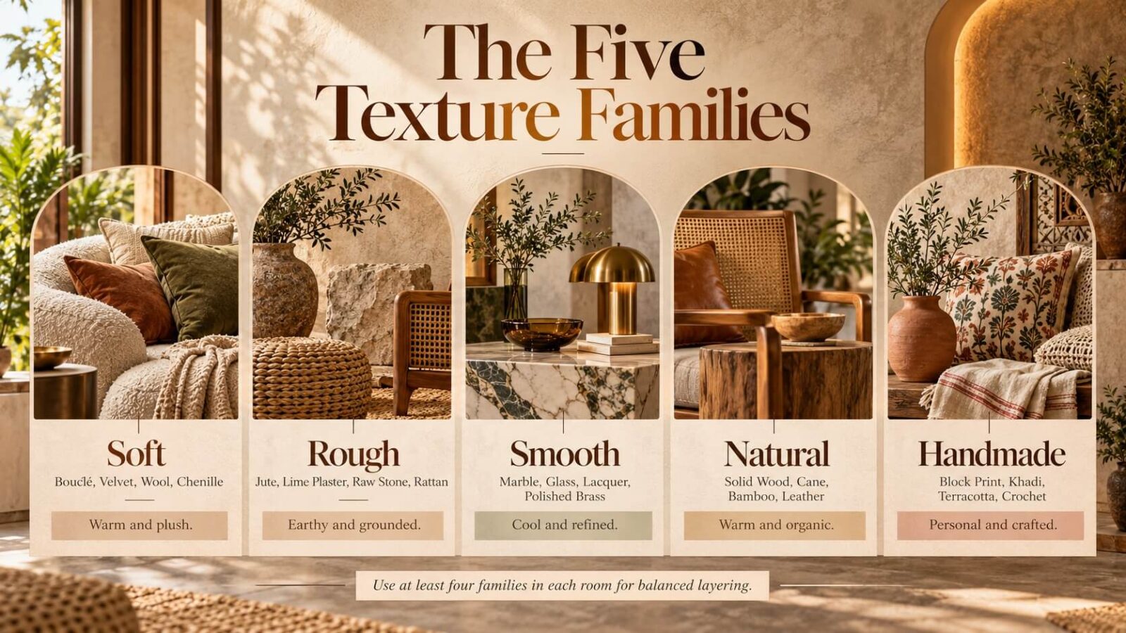 The Five Texture Family