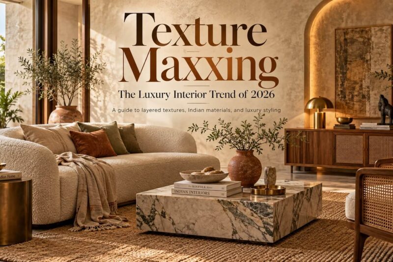 Texture Maxxing: The Interior Design Trend Taking Over Luxury Homes in 2026